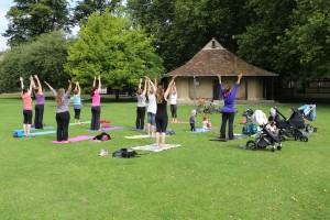 Yoga in the Park Liverpool 